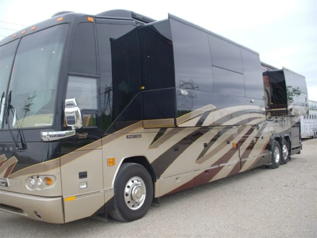 2.1million 2009 Liberty Coach Motor Home