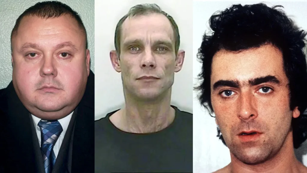 Levi Bellfield, Christopher Halliwell, and John Cannan