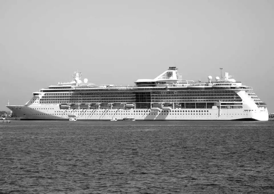 The cruise ship Brilliance of the Seas