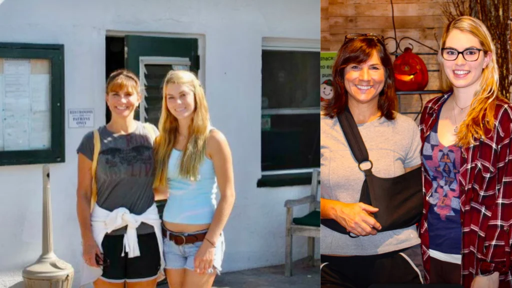 Haley Anderson and her mother, Karen Anderson