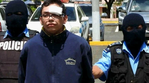 Orlando Tercero in police custody