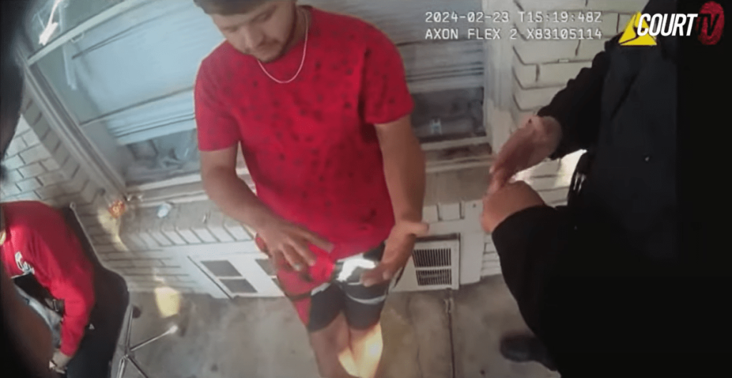 Police questioned Ibarra about the fresh scratches on his wrist and right bicep.