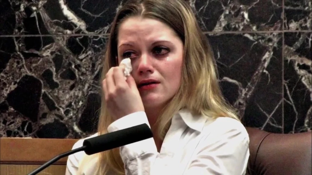 Rachel Wade at her trial hearing