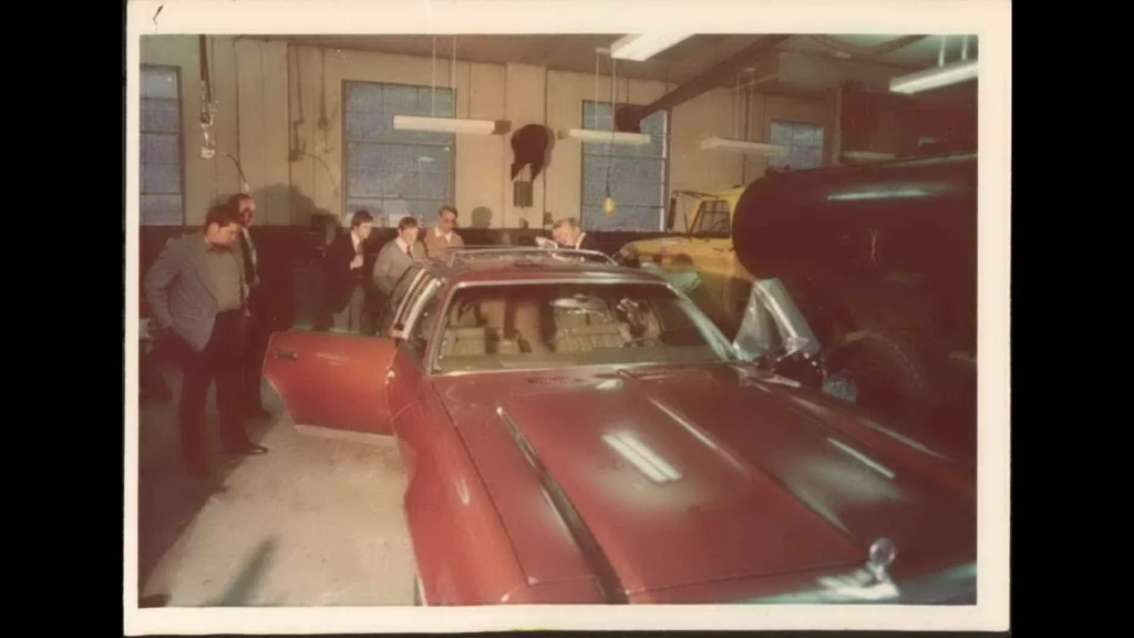 The Bishop family’s station wagon