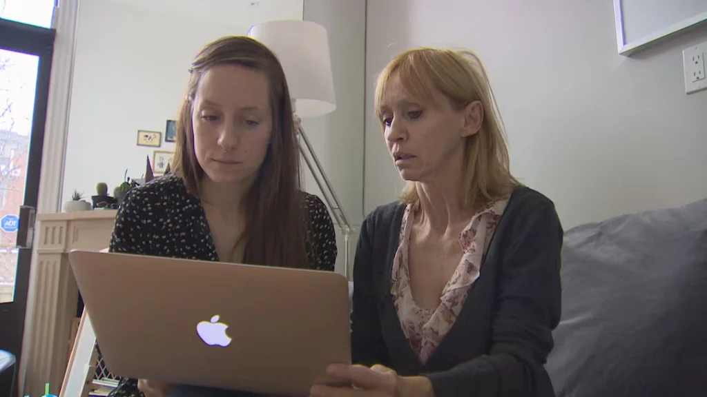 Tess Richey's sister, Rachel, and mother, Christine Hermeston