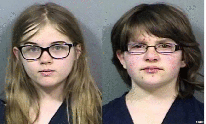 Morgan Geyser and Anissa Weier