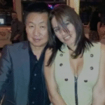 KC Joy and Maribel Ramos at dinner