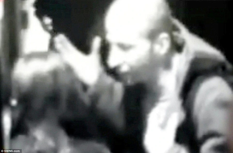 This is the moment Edward Tenniswood starts speaking to India Chipchase outside NB's nightclub.