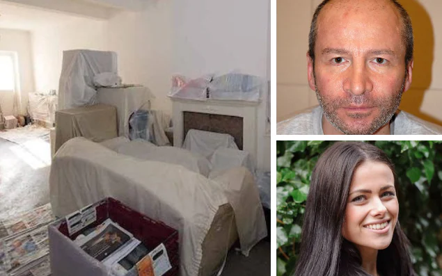 Edward Tenniswood's squalid home in Northampton